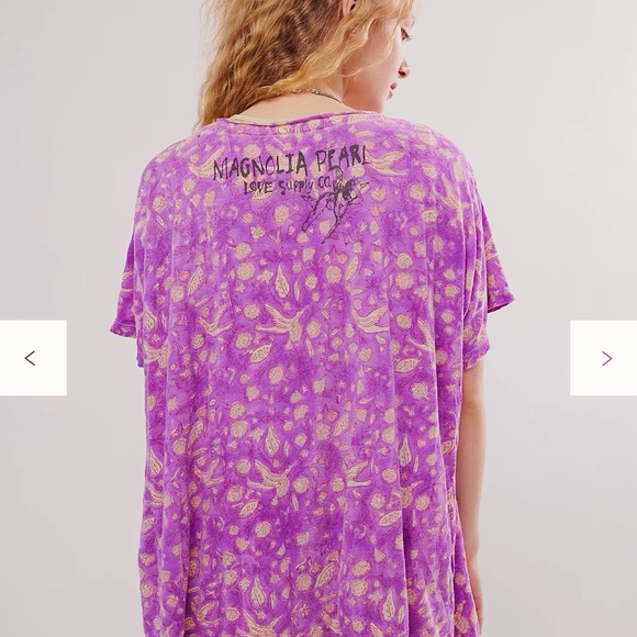 Magnolia Pearl Circus Love Block Print T-shirt - Picture 1 of 13